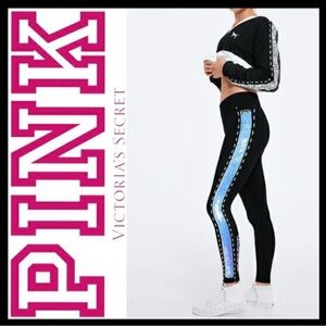 Victoria's Secret PINK FLIP SEQUIN BLING COTTON LEGGING